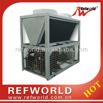 Modular air cooled scroll heat pump chiller