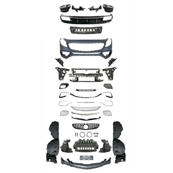 S65 AMG Coupe Style Body Kit - Front Bumper & Rear Diffuser for BENZ C217 S-Coupe (2015-2019)