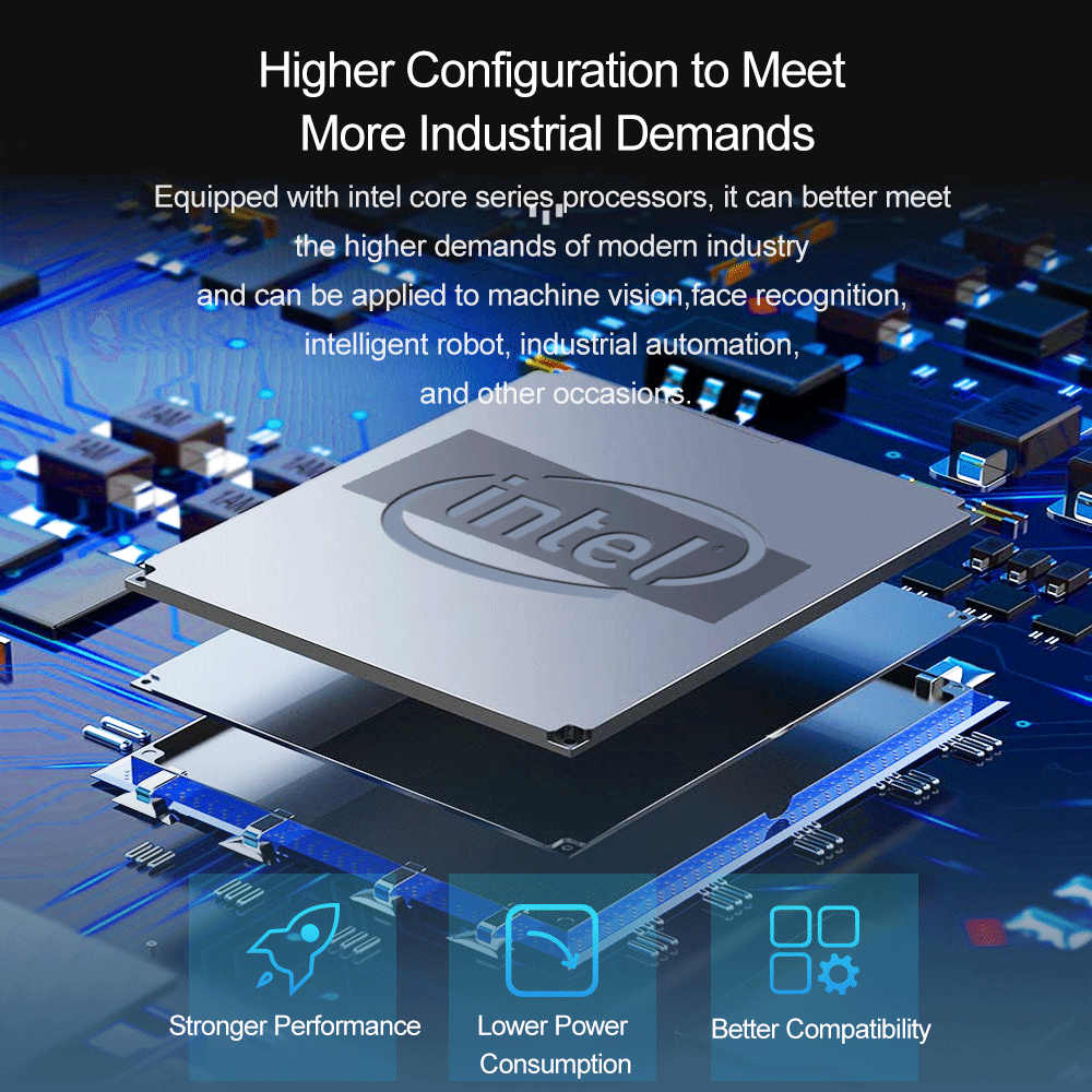 X46G Dual LAN Dual COM Indudtrial PC