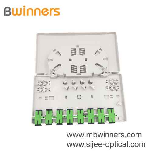 8 Ports SC LC FTTH Fiber Optic Terminal Box