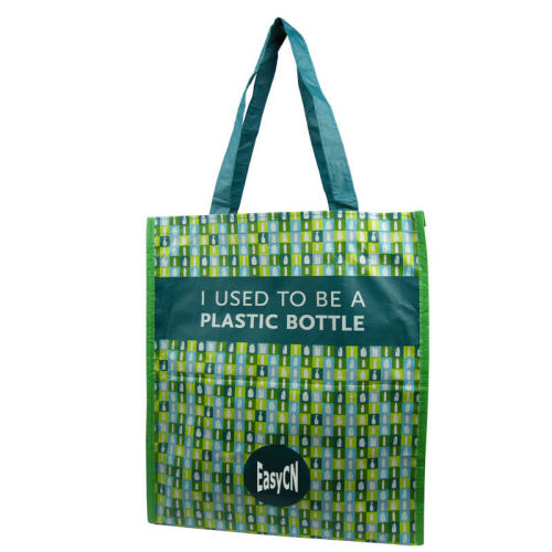 Recyclable Green Nonwoven Bags, Pret Bag For Supermarket Shopping