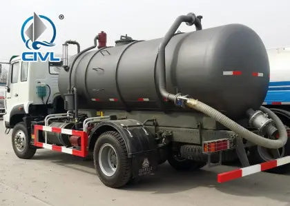 Sino Truck Sewage Suction Truck
