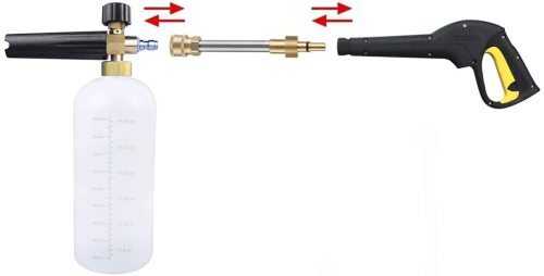 Snow Foam Lance Adapter Foam Cannon Gun Adapter