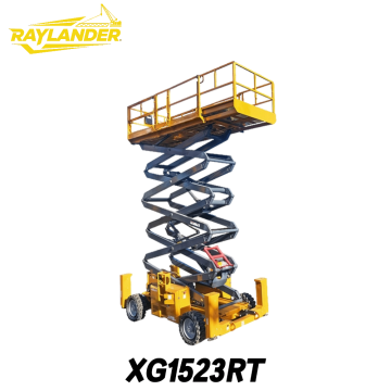 XG1523RT Ножничный подъемник для пересеченной местности с двигателем