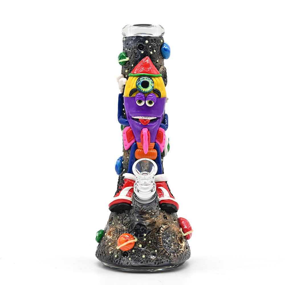 Space Rocket Man Glass Fumando acessos