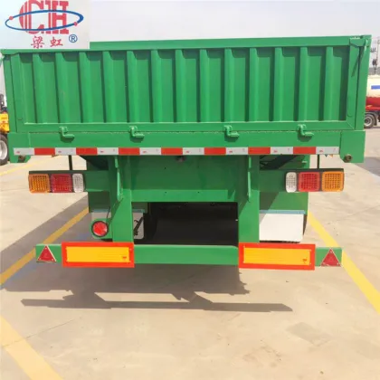 Flat Bed Curtain Side Wall Cargo Semi Trailer
