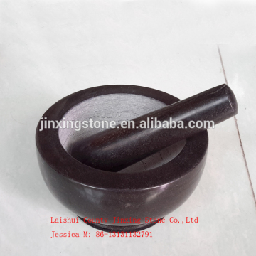 black marble mortar & pestle/herb & Spice tools