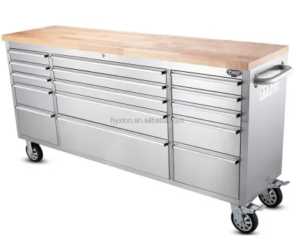 72" 15 Drawers Stainless Steel CSPS Tool Chest - Hot Sale