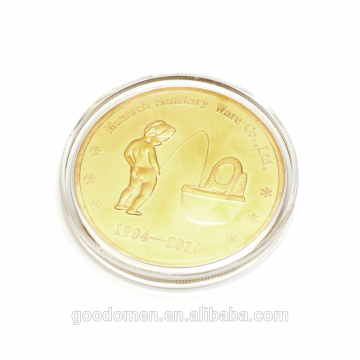 Factory direct sales cheap custom gold souvenir metal coin for sale antique