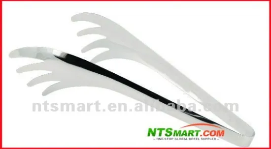 Stainless steel 201 food tong, serving tong