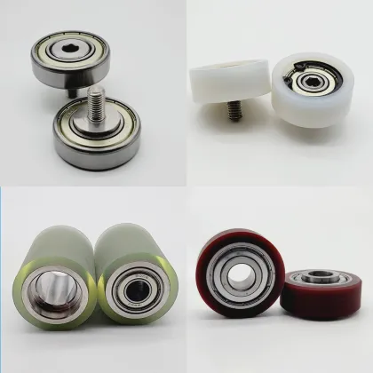 Polyurethane rollers with bearings roller conveyor rollers