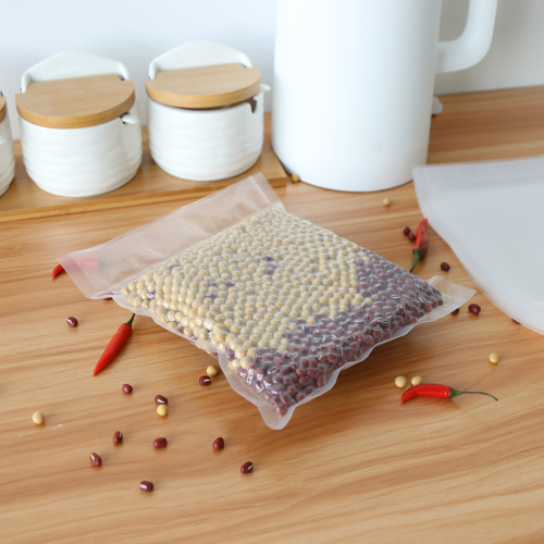 Sous Vide Vacuum Sealing Plastic Bag with Textured Surface