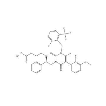 Recettore degli ormoni a rilascio di gonadotropina (GnRHR) Elagolix Sodio 832720-36-2