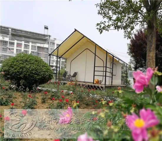 outdoor glamping luxury tent