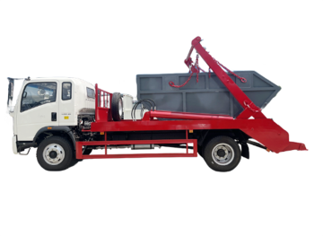 8CBM Hydraulic swing arm garbage truck