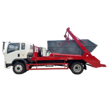 8CBM Hydraulic swing arm garbage truck