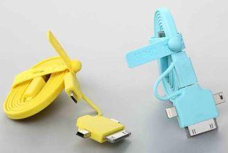 Noodle Flat 4-in-1 Micro IPhone USB Charger Cable / Univers