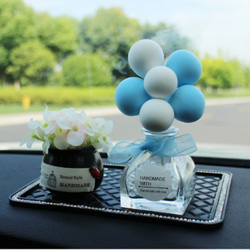 Wholesale Car Decoration: Lovely Cartoon Aromatherapy Bottle Instruments and Balloons