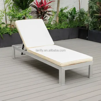 Aluminium Sun Lounger Outdoor Chaise Lounge Chair for Resorts & Venues