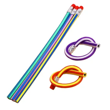 Cute Soft Flexible Colored Pencil Kit for School and Art