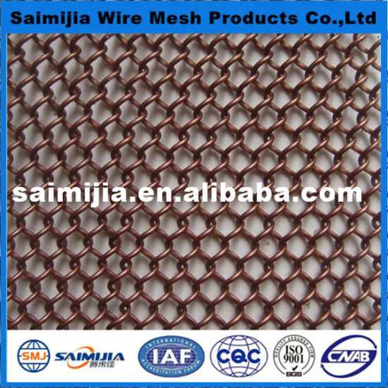 metal mesh room divider curtain export countries