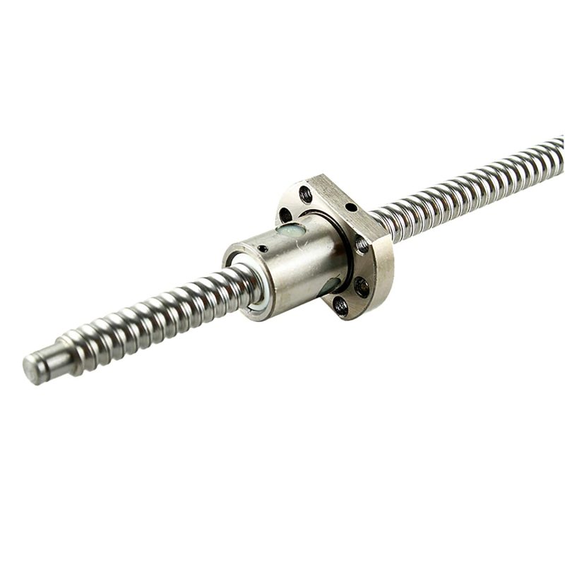 High-Quality Components for CNC Machines: YouQi RM1605 Ball Screw, SFU1605 Ball Screw End, Machined Plus BK12/BF12 End Supports,