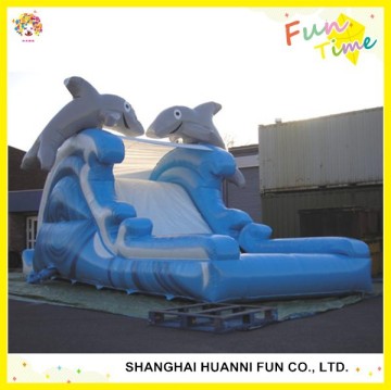 2015 Rainbow Multisilde water park equipment water slide for sale
