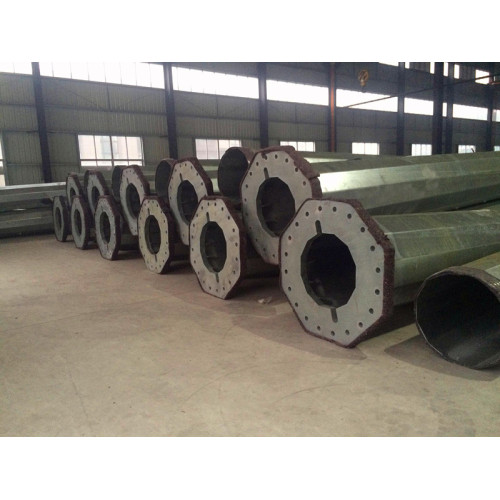 Galvanized Steel Post With Steel Pole Clamps