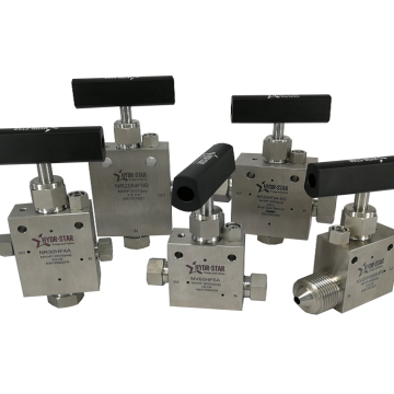 อุณหภูมิปกติ 3 ทาง/1 แรงดัน 60000 PSIG Auto Clave Valve Valve Manual