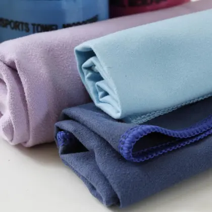 Microfiber Suede Fleece Sports Towels