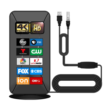 High Gain Smart Digital TV Antenna with DVD T2 for Caravan and Truck