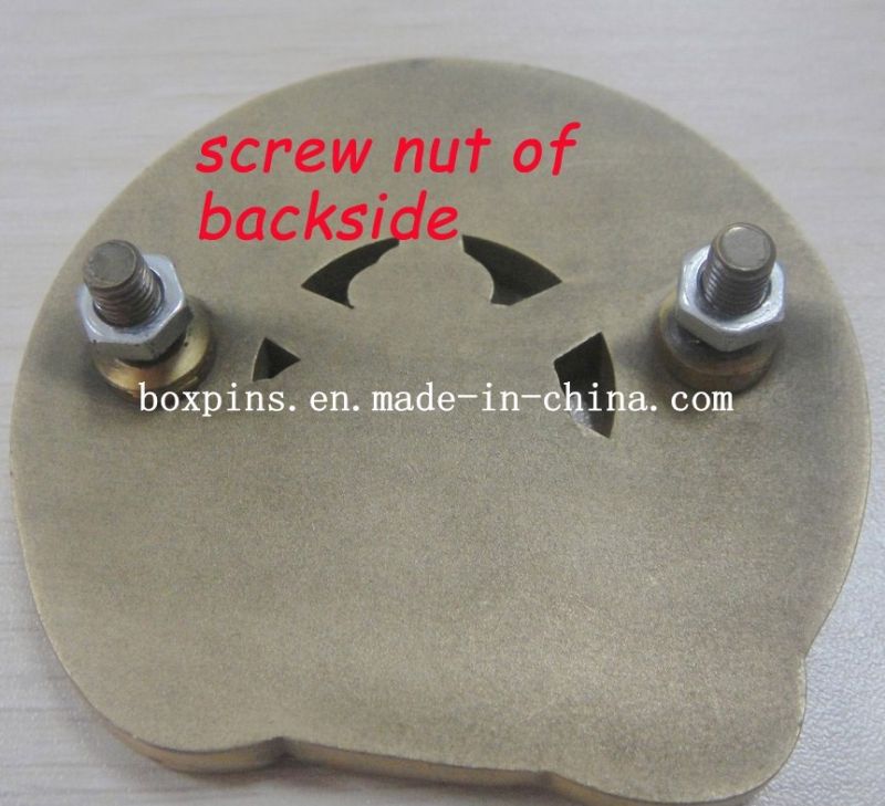 Metal Car Emblem/Label with Screw Nut