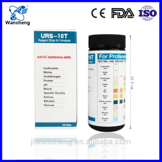 Urit Medical Diagnostic Test Strip 10 Para