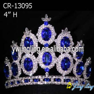 Wholesale Sapphire Crystal Chunky Crowns