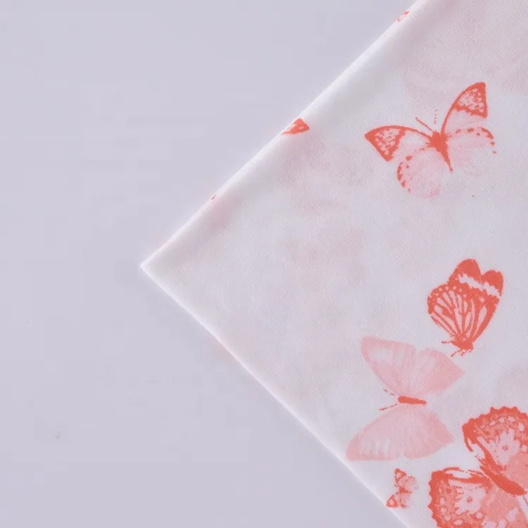 สแปนเด็กซ์โพลีเอสเตอร์คุณภาพสูงพิมพ์สองด้านผ้า DTY แปรงสำหรับชุดนอน