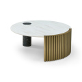 ユニークなデザイン素晴らしい大理石のコーヒーテーブル