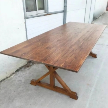Wholesale Solid Wood Indoor/Outdoor Furniture: Industrial Wooden Dining, Folding, Wedding, Banquet, Event, Hotel Tables