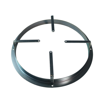 254mm Diameter Silver Slip-On Flange Adapter