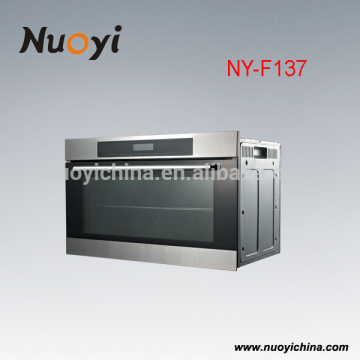 2016 new hot sale touch control big 85L capacity industrial built in pizza oven for bread