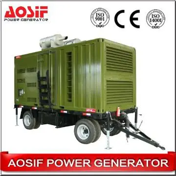 AOSIF portable generator with wheels
