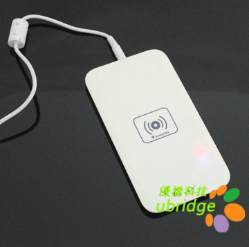 New Arrive Wireless Charging Pad for iPhone Nokia Lumia 920 Nexus 4 HTC Qi Transmitter with Power Adapter