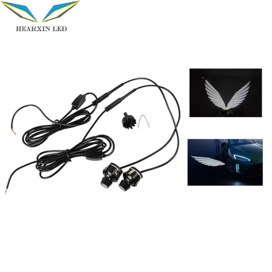 Universal LED Car Door Decorative Lights - Angel Wings Atmosphere Lamp