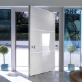 Black Mirror Design Stainless Steel Pivot Door Entry