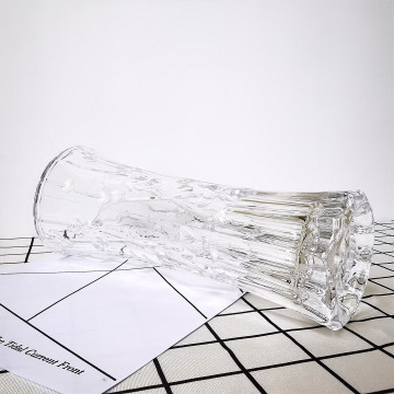 Popular Clear Glass Vase for Home & Wedding Decor