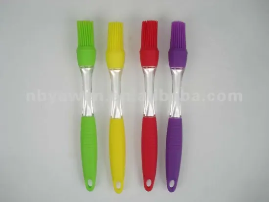 silicone pastry brush with PS handle
