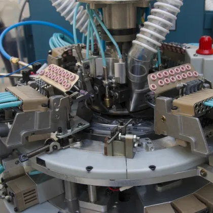 ROSSO-40P7 Silk Stocking Knitting with Modern Italian Lonati Machine