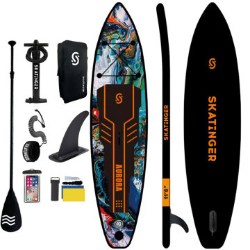 شعار مخصص قابل للنفخ SUP PADDLE BOARD OEM ODM SKITINGER