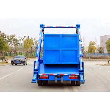 4x2 5CBM 10CBM Capacity Swing arm garbage truck