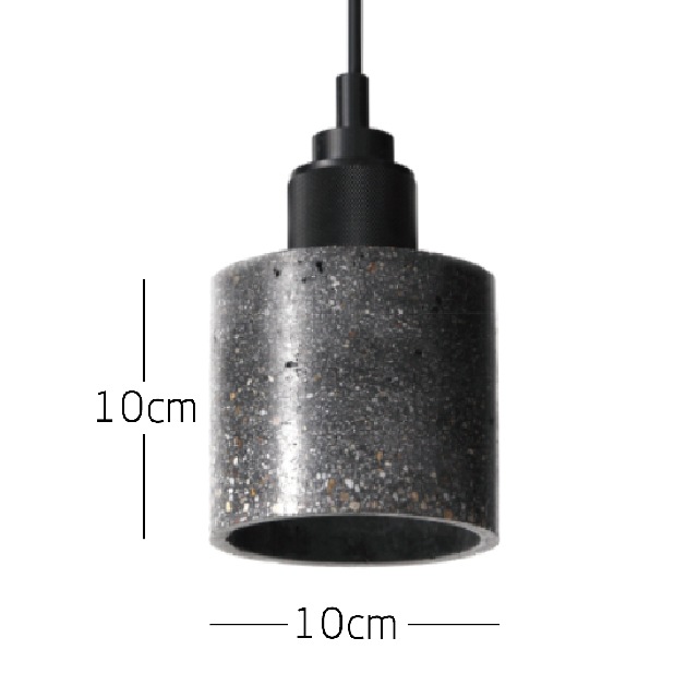 Small Concrete Hanging PendantlampsofModern Glass Pendant