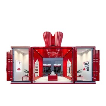 Folding House: Modular Container Store for Trendy Street Vendors